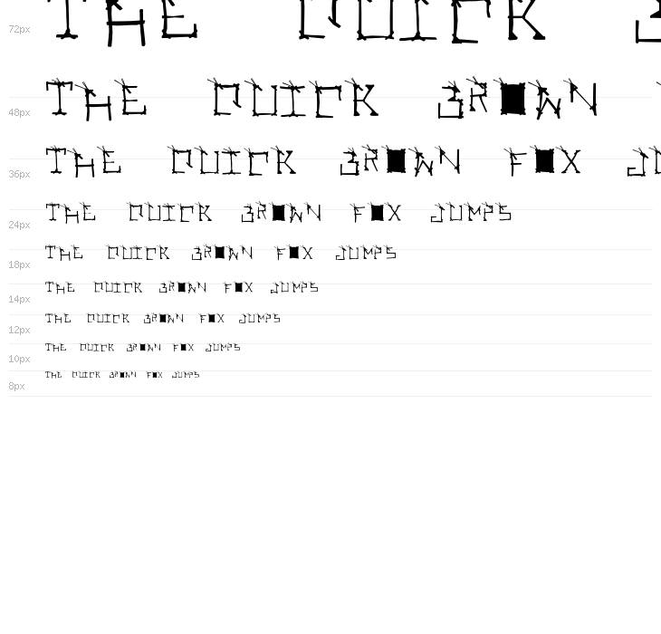 DRIED-WEEKS Waterfall