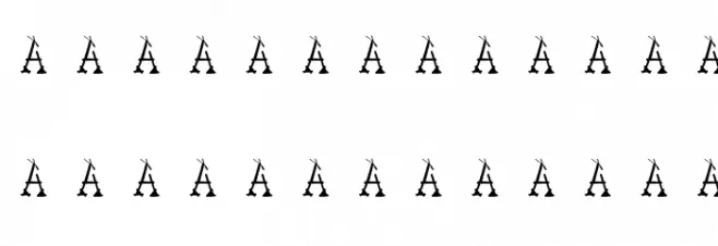 DRIED-WEEKS Font Litere mici