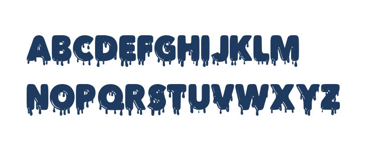 DRIPINKPERSONALUSE-Black Lowercase