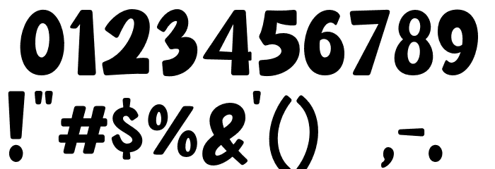 DRNIKY Font OTHER CHARS