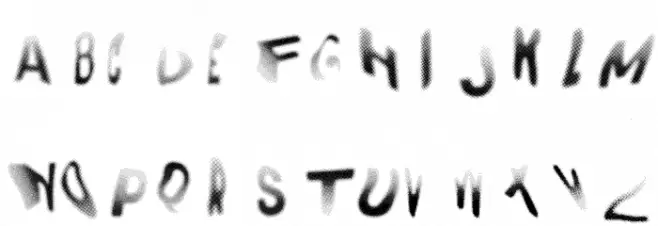 DRUNK FONTS Regular Font Litere mari