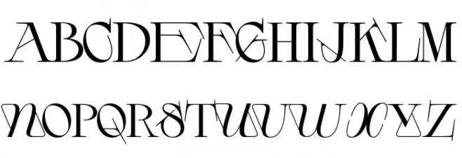 DRUZHOK Fonte MINÚSCULAS