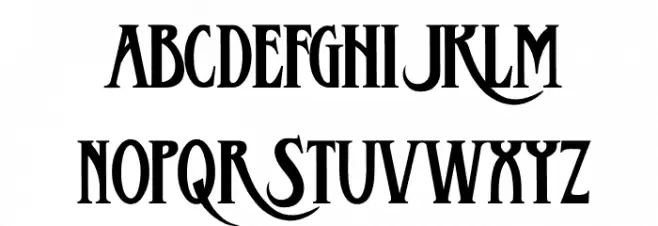 DRagonlord フォント 大文字