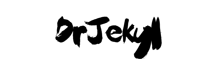 Dr Jekyll  フリーフォントのダウンロード