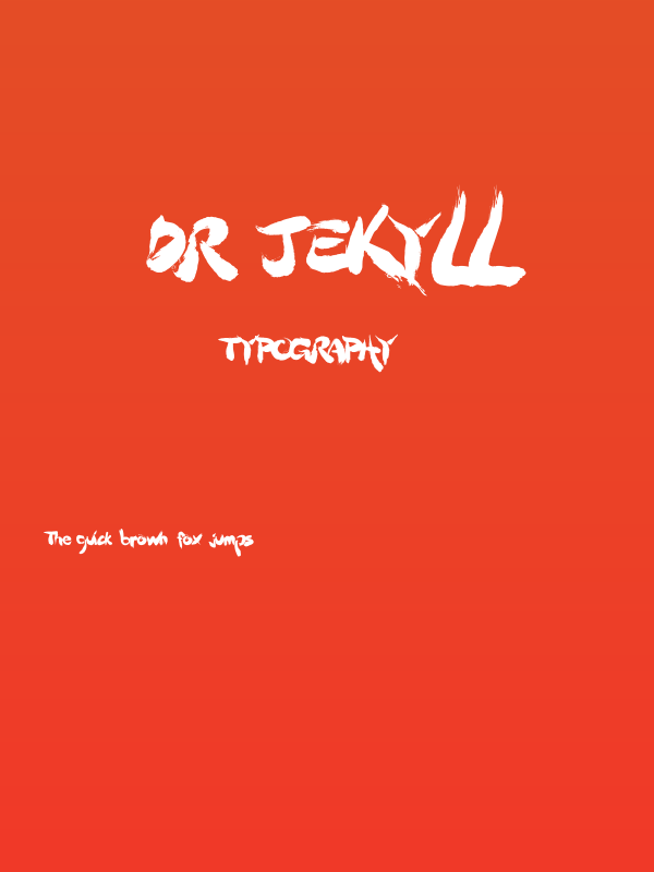 Dr Jekyll Poster