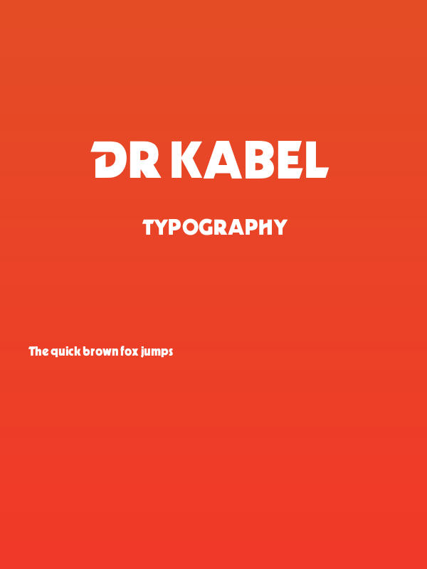 Dr Kabel Poster