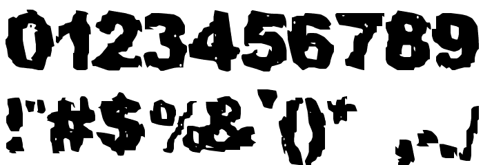 Dr. Nerve Font OTHER CHARS