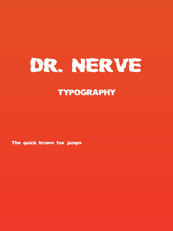 Dr. Nerve Poster