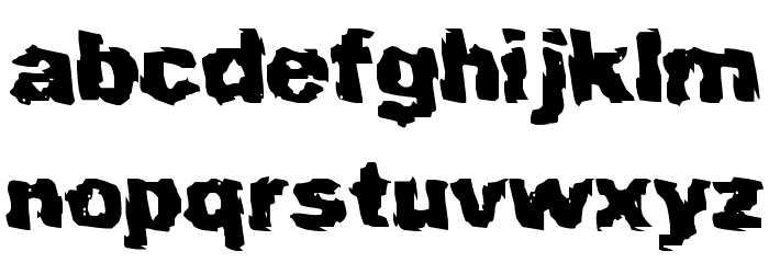 Dr. Nerve Font LOWERCASE