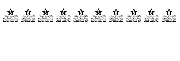 Dr Phibes Shadow Font OTHER CHARS