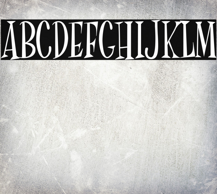 Dr Phibes Font examples