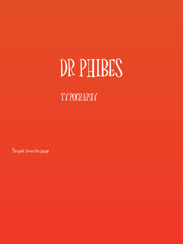 Dr Phibes Poster