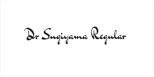 Dr Sugiyama Regular Logo