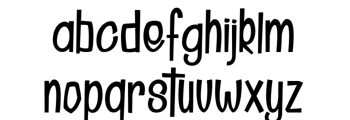 DrCucumber_PersonalUseOnly Font LOWERCASE