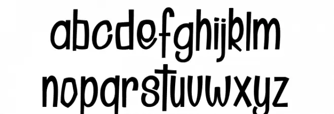 DrCucumber_PersonalUseOnly Schriftart Kleinbuchstaben