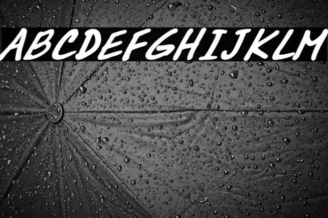 DrMarz Bold Font examples