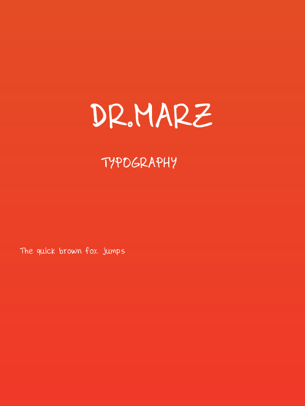 Dr.Marz Poster