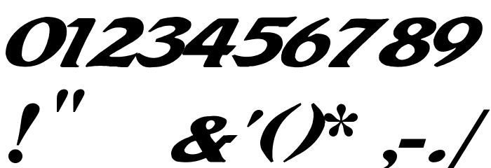 Dr.Peppers Font OTHER CHARS