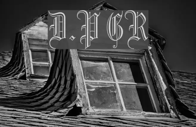 Dr.Po GothicRu フォント examples