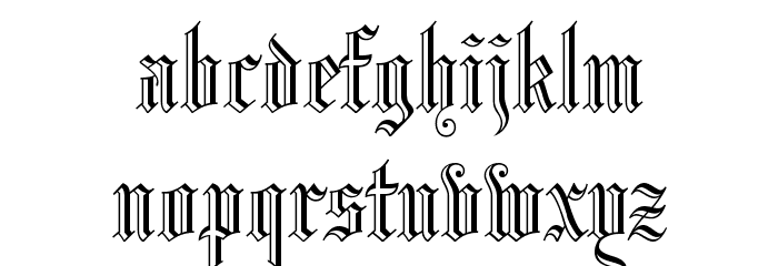 Dr.Po GothicRu フォント 小文字