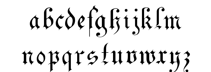 DrPoDecorRu Font LOWERCASE