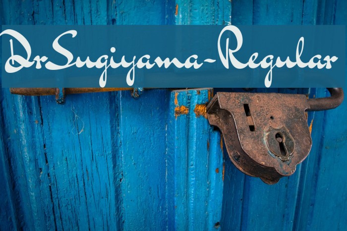 DrSugiyama-Regular Example 1