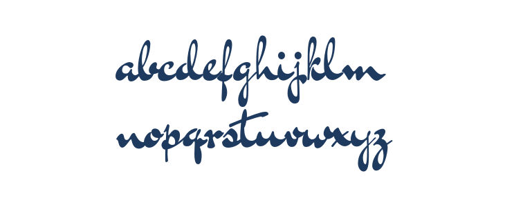 DrSugiyama-Regular Lowercase