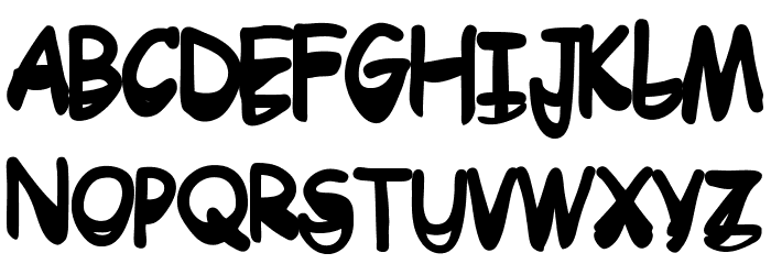 DrToboggan Font LOWERCASE