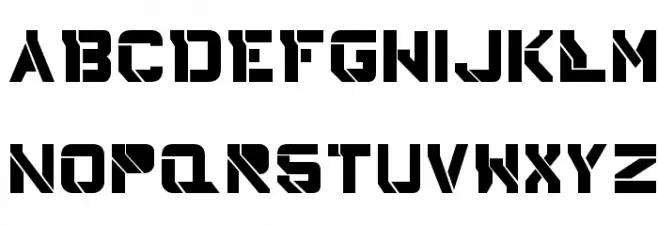 DrWHO42 Schriftart Groß