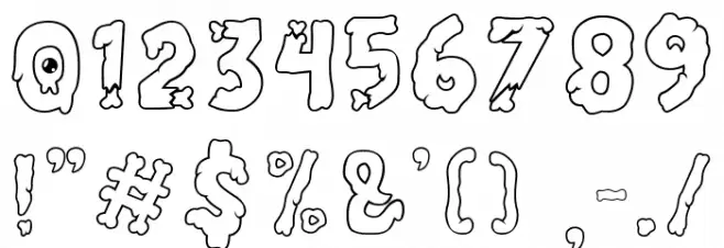 Dr.Ziemboz 2 Font OTHER CHARS