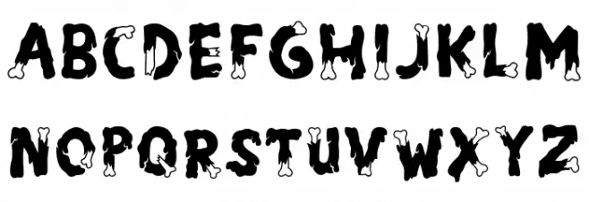 Dr.Ziemboz 3 Font Litere mari