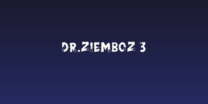 Dr.Ziemboz 3 Social Header
