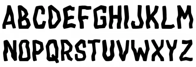 Drac Tombstone Font OTHER CHARS