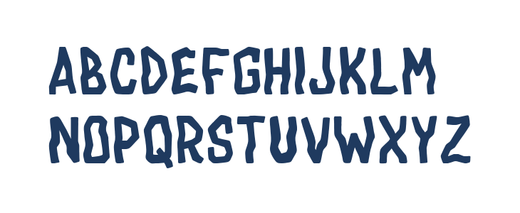 Drac Tombstone Lowercase