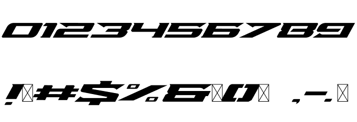 Draco Font OTHER CHARS