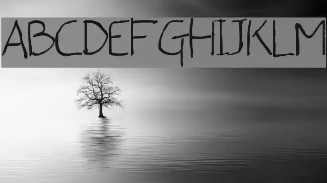 Draconian Mechanical Pencil Font examples