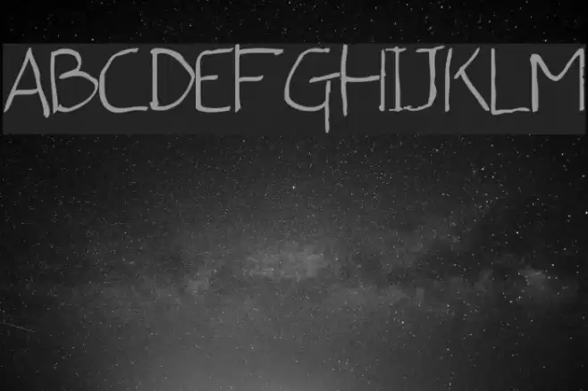 Draconian Mechanical Pencil Font examples