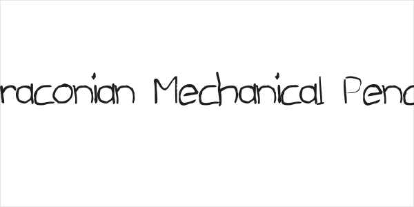 Draconian Mechanical Pencil Logo