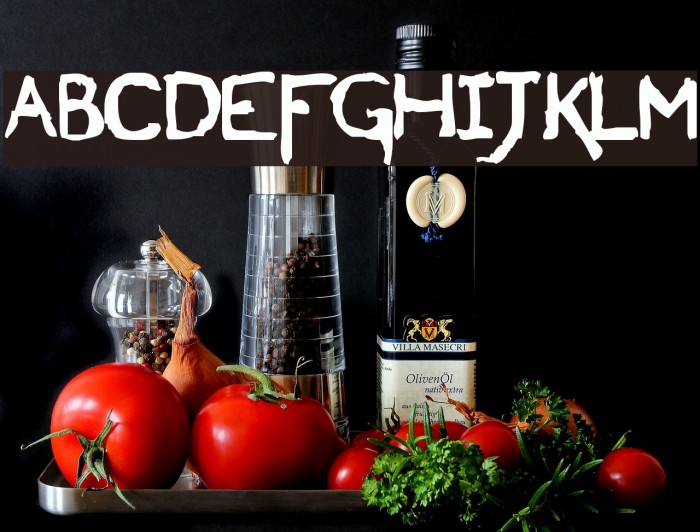 Draconian MicroLiner Font examples
