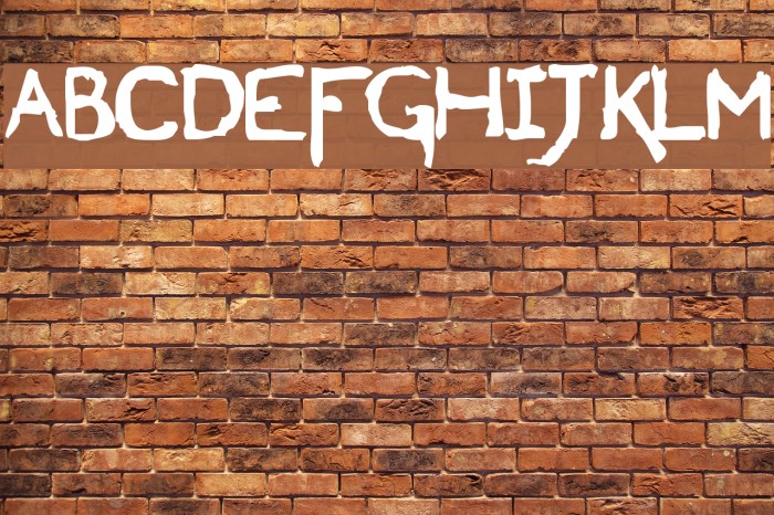 Draconian MicroLiner Font examples