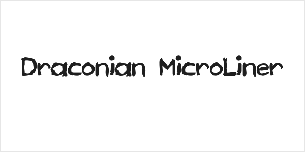 Draconian MicroLiner Logo