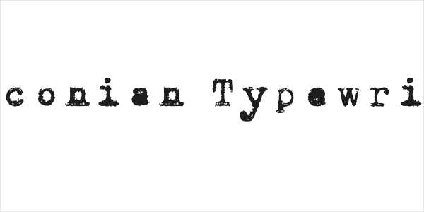 Draconian Typewriter Logo