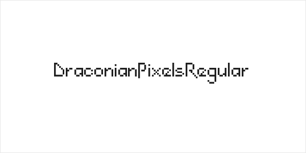 DraconianPixelsRegular Logo