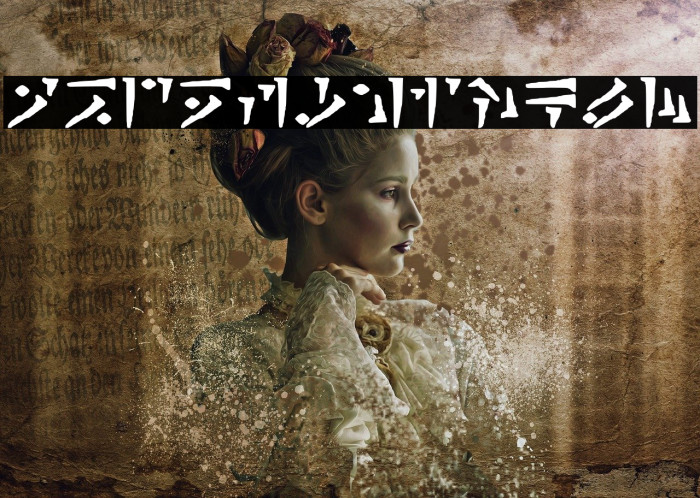Draconiano Regular Font examples