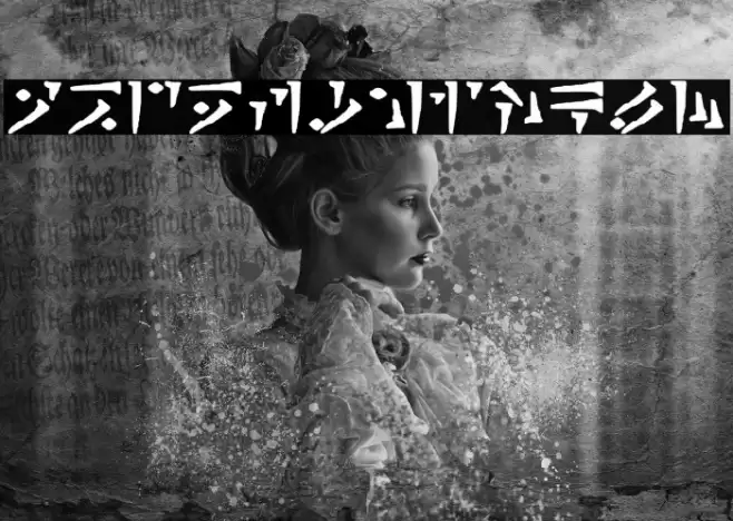 Draconiano Regular Font examples