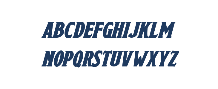 Draconis Bold Italic Lowercase