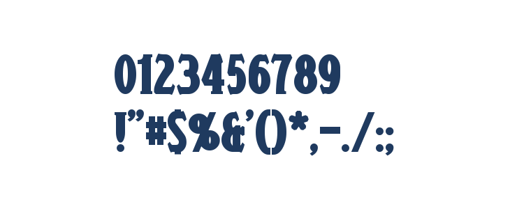 Draconis Bold Other Characters