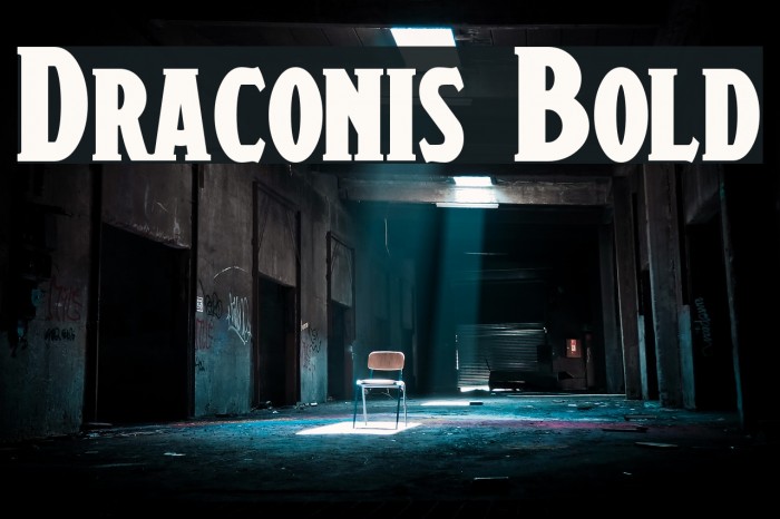 Draconis Bold Example 3