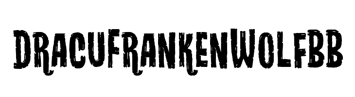 DracuFrankenWolfBB  Free Fonts Download
