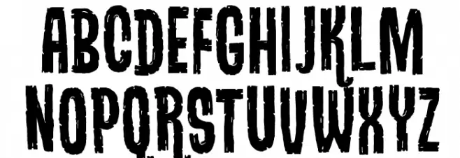 DracuFrankenWolfBB Шрифта ВЕРХНИЙ